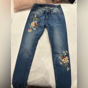 Beautiful patch jeans